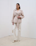 Florence Cropped Trench Coat