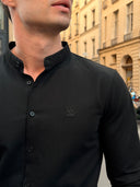 Sky Stand Collar Shirt