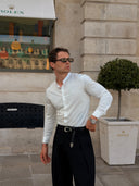 Sky Stand Collar Shirt