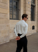 Sky Stand Collar Shirt