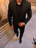Oscar Classic Suit with Open Pockets