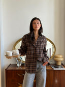 Oversized Bona Check Shirt