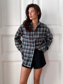 Oversized Lana Check Shirt