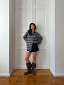 Oversized Lana Check Shirt