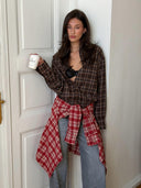 Oversized Bona Check Shirt
