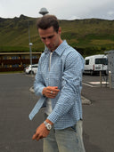Stim Oversized Striped Shirt