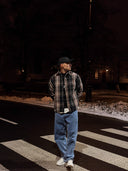 Щільна картата сорочка