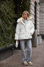 Oversized short puffer