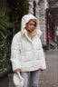 Oversized short puffer