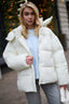 Oversized short puffer
