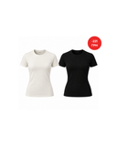 Rubi T-Shirt Set White + Black
