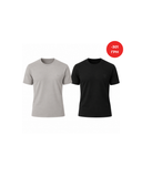 Base Logo T-Shirt Set Black + Grey