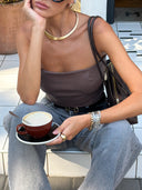 Lazy Leather Top