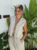 Emma Tie-Up Vest