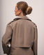 Florence Cropped Trench Coat