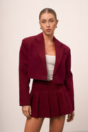 Nika blazer and Limits skirt