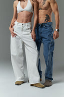 Szerokie jeansy Berry  