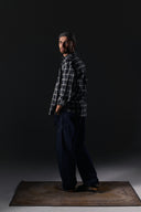 Wide-Leg Jeans with Belt