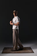 Clean Ribbed Polo T-Shirt