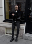 Trade polka dot chinos