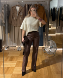 Spodnie skórzane Boutique  