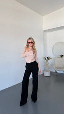 Джемпер в рубчик 