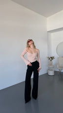 Джемпер в рубчик 