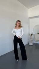 Джемпер в рубчик 