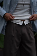 SP Loft Wide-Leg Pants.