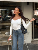 Ribbed jumper