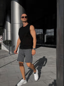 Three-thread sweat shorts