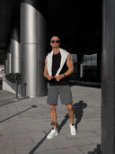 Three-thread sweat shorts