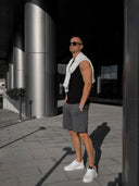 Three-thread sweat shorts