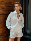 Busy linen shirt
