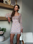Floral Long Sleeve Dress