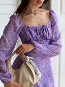 Floral Long Sleeve Dress