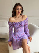 Floral Long Sleeve Dress