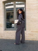 Lolli Women’s Suit: Blazer + Palazzo Trousers