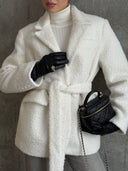 Insulated Coat with Belt Janette