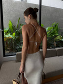 Bali women's knitted dress Helen