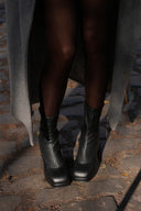 Black Heeled Ankle Boots