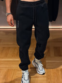 Fleece Sweatpants with Stitching