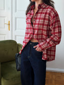 Oversized Nona Check Shirt