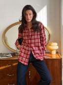 Oversized Nona Check Shirt