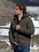 Short puffer jacket