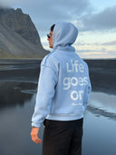 Bluza z kapturem z polaru Life Goes On