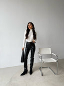 Гольф в рубчик 