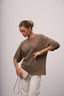 Lit Oversized Knit T-Shirt