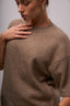 Lit Oversized Knit T-Shirt