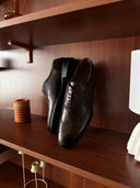 Brogues with woven panels